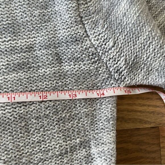 THML Gray Knit Flare Sweater Dress - Picture 6 of 10